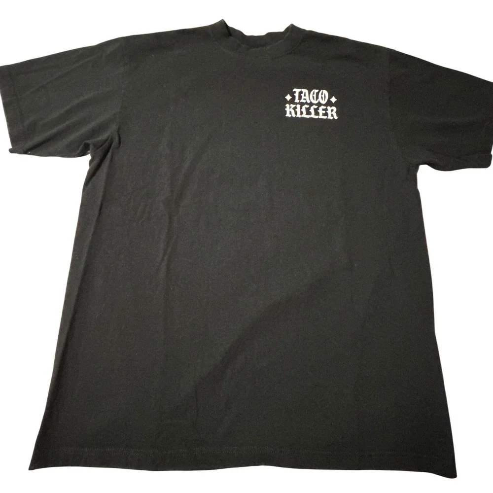 OS Family Taco Killer Graphic T Shirt Black XL Ive Killed Con‎ Todo Heavy